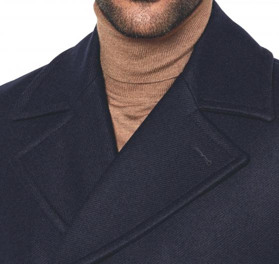 BOSS Giaccone Doppiopetto Uomo Modello Picoat H-Clay-Pcoat-244 50527932 Blu