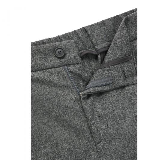 BOSS Pantalone Uomo Con Fit Affusolato In Flanella Elasticizzata P-Prian-PL-CW-WG-243 50527924 Colore Grigio