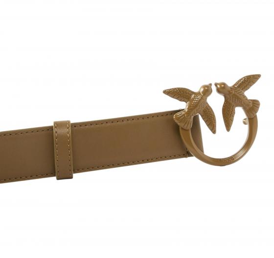 PINKO Cintura Donna Love Berry H3 Belt Color Block Colore Verde Muschio V68B