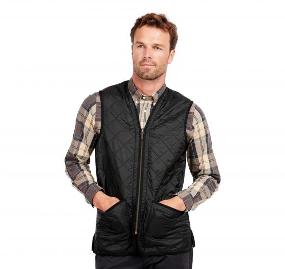 Barbour Gilet Uomo Polarquilt Waistcoat Zip MLI0002BK91 Colore Nero