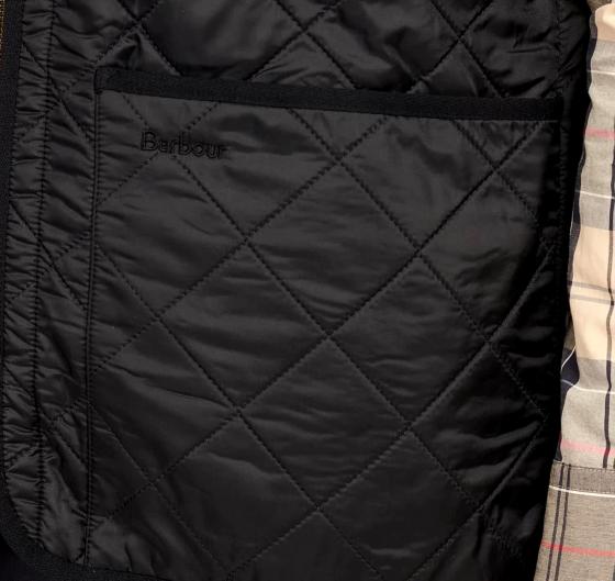 Barbour Gilet Uomo Polarquilt Waistcoat Zip MLI0002BK91 Colore Nero