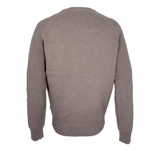 BOSS Maglione Uomo Regular Fit In Materiali Misti Con Polsini A Coste H-Ematero 50526864 Colore Mud