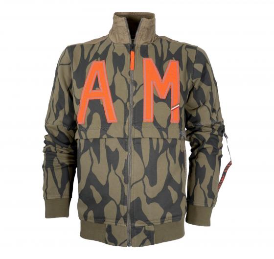 AERONAUTICA MILITARE Felpa Uomo AM 242FE1939F520 Colore Verde Militare