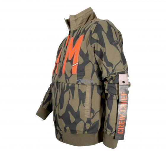 AERONAUTICA MILITARE Felpa Uomo AM 242FE1939F520 Colore Verde Militare