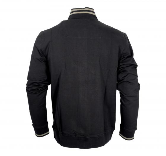 AERONAUTICA MILITARE Felpa Uomo Con Zip Frecce Tricolori FE1955F459 Colore Nero