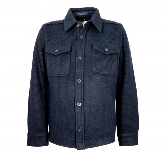 AERONAUTICA MILITARE Giacca Camicia Uomo 242AC027L540 Colore Blu