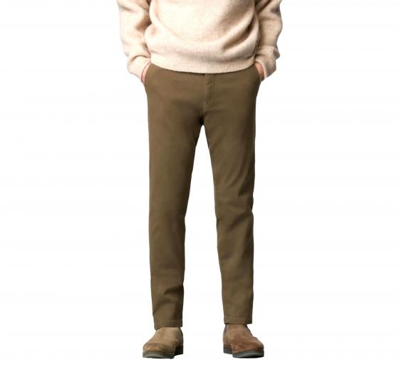 MEYER Pantalone Uomo Oslo Flex Micro Fantasy Modern Fit 2-5618/44 Colore Beige Cappuccino