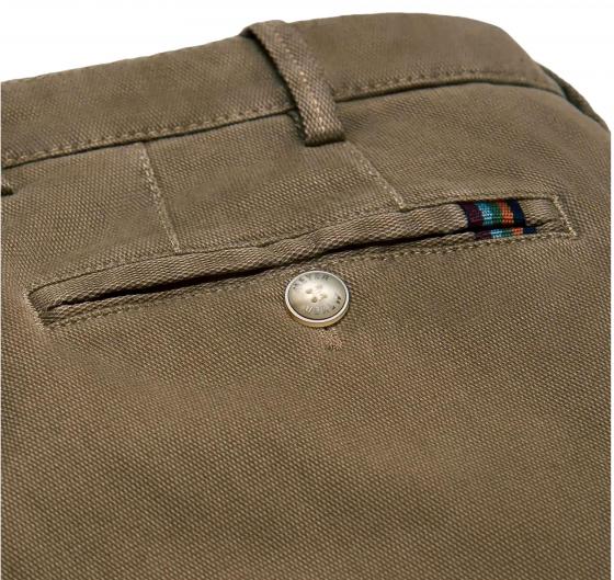 MEYER Pantalone Uomo Oslo Flex Micro Fantasy Modern Fit 2-5618/44 Colore Beige Cappuccino