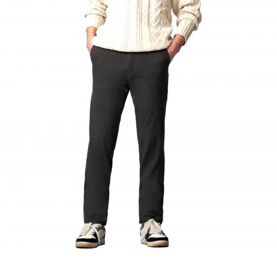 MEYER Pantalone Uomo Oslo Flex Micro Fantasy Modern Fit 2-5618/08 Colore Grigio Scuro