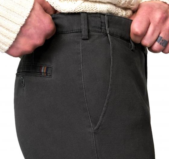 MEYER Pantalone Uomo Oslo Flex Micro Fantasy Modern Fit 2-5618/08 Colore Grigio Scuro
