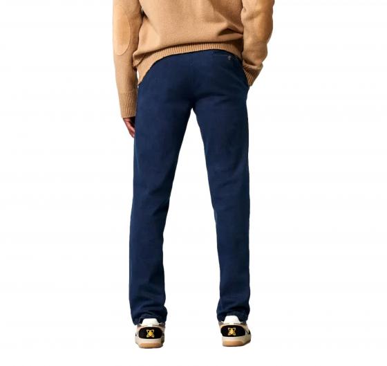 MEYER Tencel Denim Pantalone Uomo Modello Bonn Modern Fit 2-4545/18 Blu