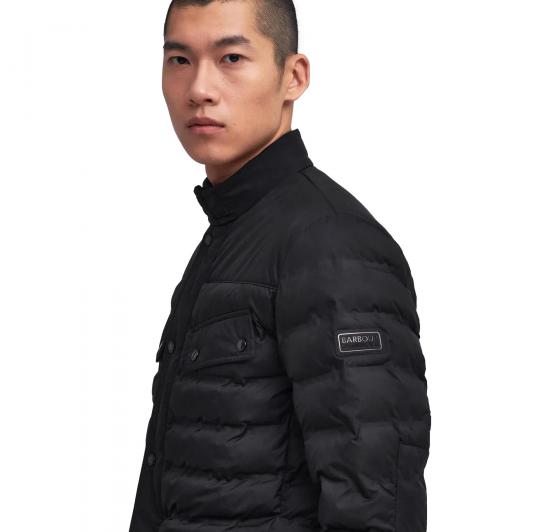 BARBOUR INTERNATIONAL Piumino Uomo Walded Ariel MQU1827BK11 Nero Casual Elegante