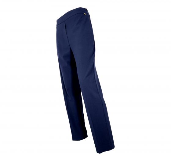 KAOS Pantalone Donna Gamba Dritta Con Elastico QI1CO023 Colore Blu Notte