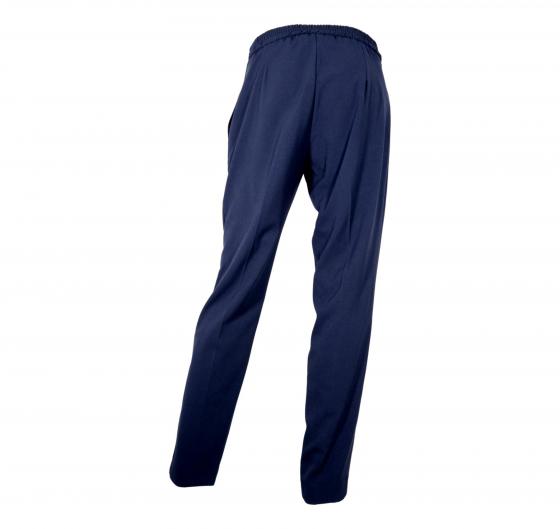 KAOS Pantalone Donna Gamba Dritta Con Elastico QI1CO023 Colore Blu Notte