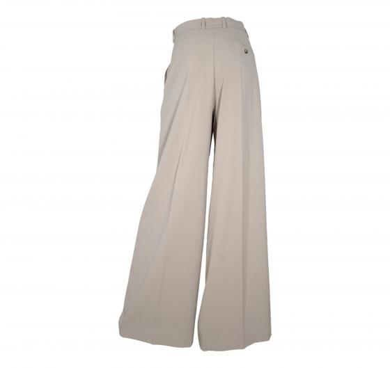 KAOS Pantalone Donna A Gamba Larga QI1CO024 Colore Tortora