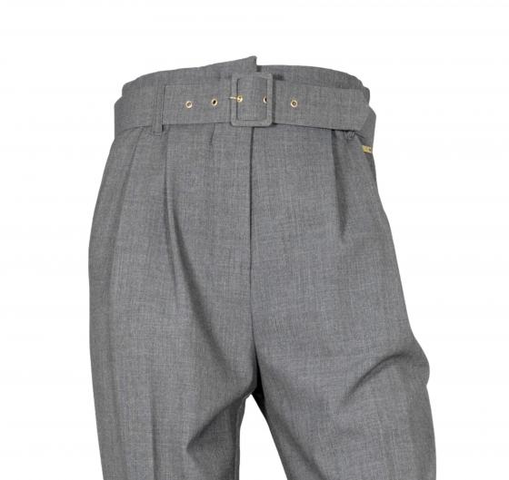 KAOS Pantalone Donna Con Cintura In Tessuto QI1CO025 Colore Grigio