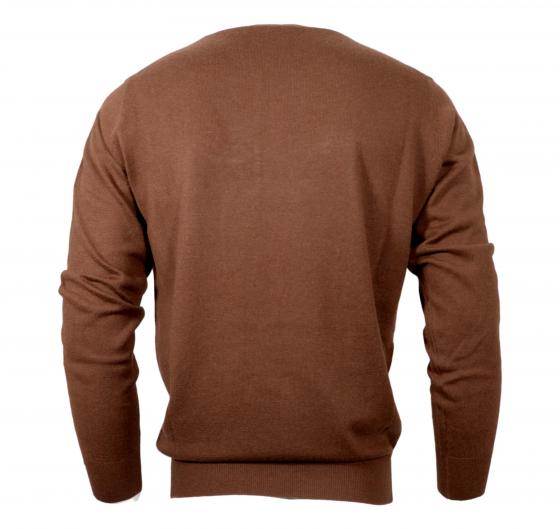 CASHMERE COMPANY Maglia Girocollo IU901 1515c Cashmere Lana e Seta Colore Marrone