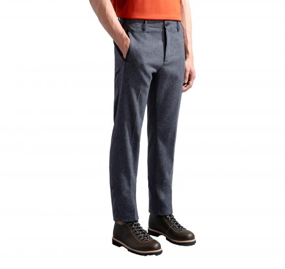 PAUL SHARK Pantalone Uomo Chino In Lana Tecnica 14314076 Colore Grigio