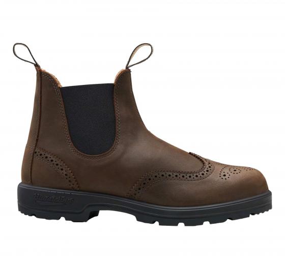 BLUNDSTONE Stivaletti Australiani Elastic Sided Boot Classic Antique 2444 Brown e Brown