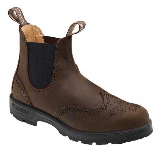 BLUNDSTONE Stivaletti Australiani Elastic Sided Boot Classic Antique 2444 Brown e Brown