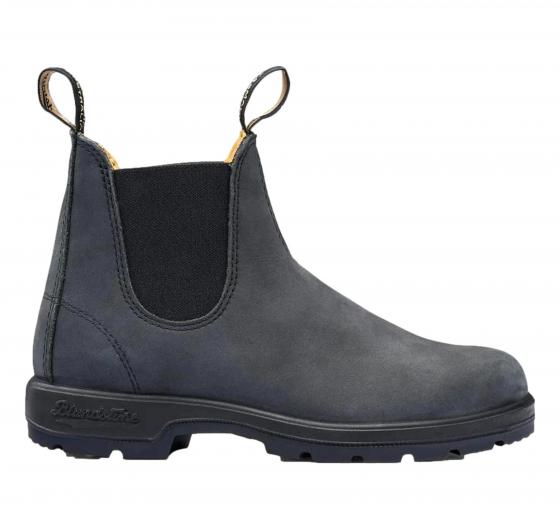 BLUNDSTONE Stivaletti Australiani Elastic Sided Boot Lined 587 Rustic Black