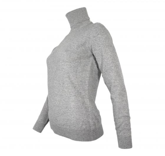 CASHMERE COMPANY Dolcevita Donna 1213 ID115 In Cashmere Lana Colore Grigio