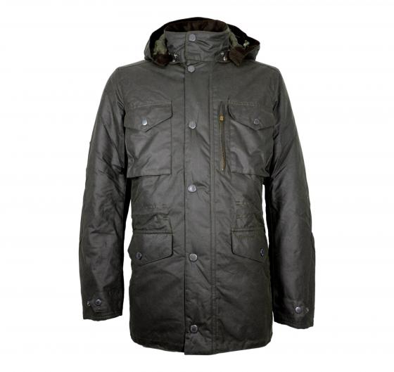 BARBOUR Giacca Uomo Winter Sapper Wax Jacket MWX2203SG51 Colore Sage Verde Oliva