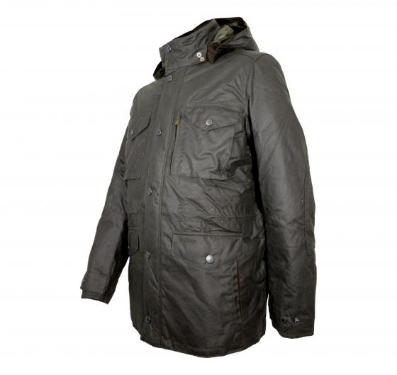 BARBOUR Giacca Uomo Winter Sapper Wax Jacket MWX2203SG51 Colore Sage Verde Oliva