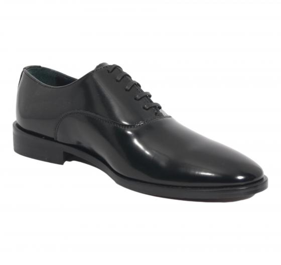 ALTO LIVELLO Scarpa Elegante Da Cerimonia Uomo In Pelle 813E Abrasivato Nero