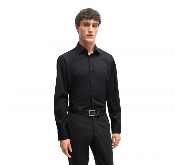 BOSS Camicia Uomo Regular Fit H-Joe-Kent-C1-214 50473265 Colore Nero