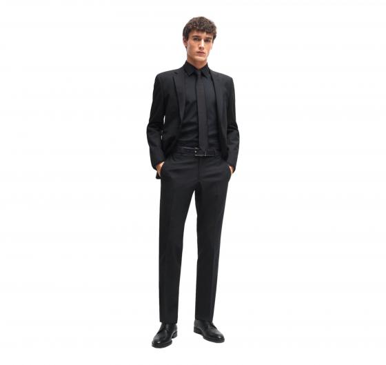 BOSS Camicia Uomo Regular Fit H-Joe-Kent-C1-214 50473265 Colore Nero
