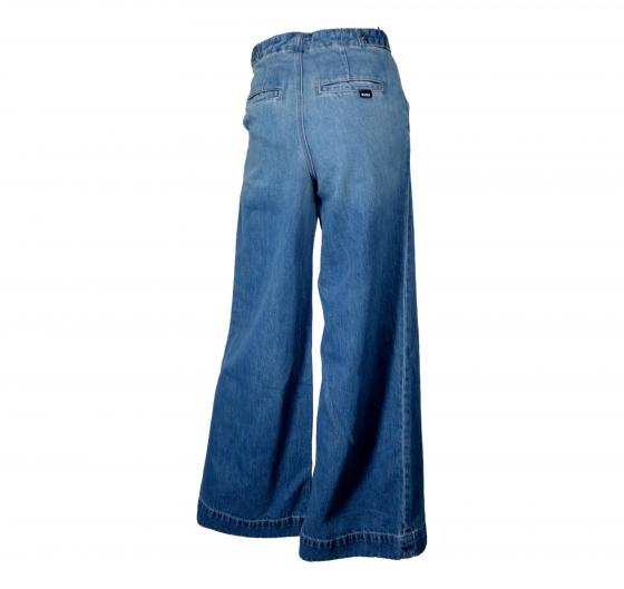 BOSS Jeans Donna Largo Con Pence ZEPHYRUS 50528820 Colore Blu Denim