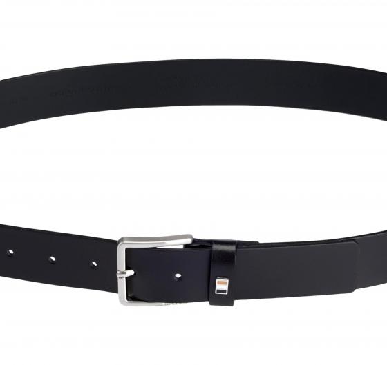 BOSS Cintura Uomo Ther Flag E Sz35 50486839 Pelle Nero