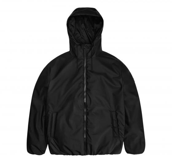 RAINS Lohja Insulated Jacket Unisex Con Cappuccio 15770 Colore Nero