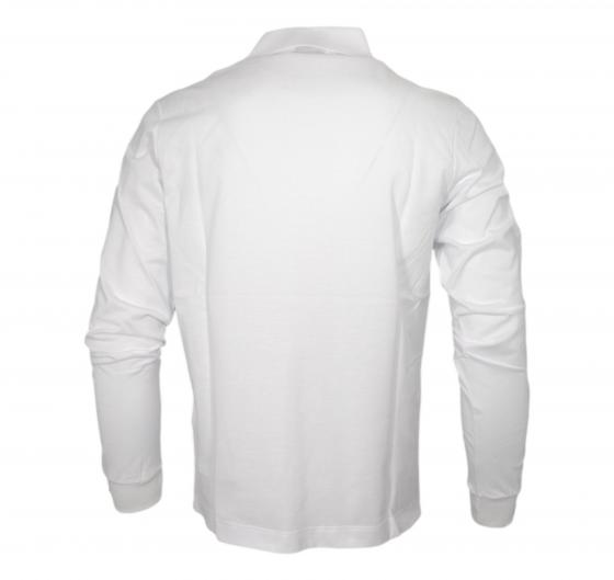 PAUL SHARK Polo Uomo Manica Lunga In Pique Di Cotone C0P1229 010 Colore Bianco