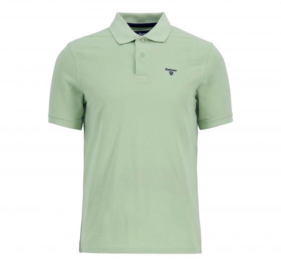 BARBOUR Polo Uomo Sports MML1367GN12 Verde Chiaro
