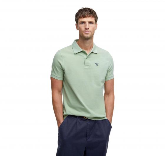 BARBOUR Polo Uomo Sports MML1367GN12 Verde Chiaro