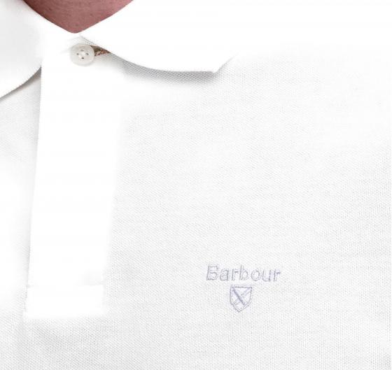 BARBOUR Polo Uomo Sports MML1367WH11 Bianco