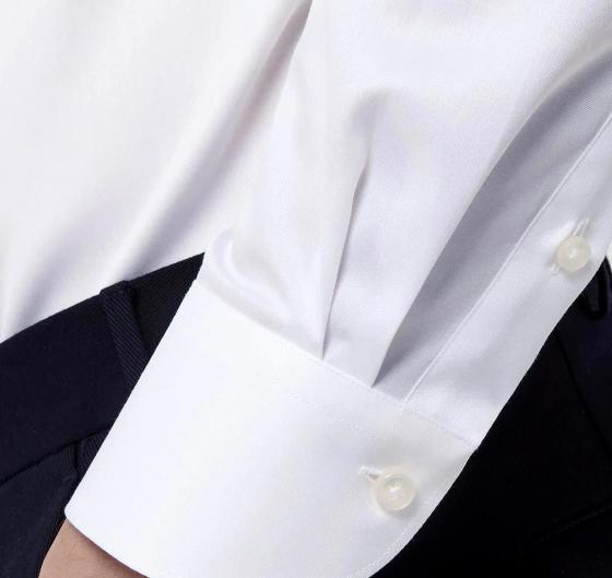 XACUS Camicia Uomo Twill Tailor Custom Fit 11807011 Colore Bianco
