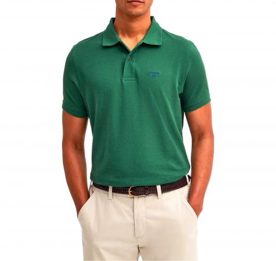 BARBOUR Polo Uomo Lightweight Sports Polo Shirt MML1367ol72 Colore Verde