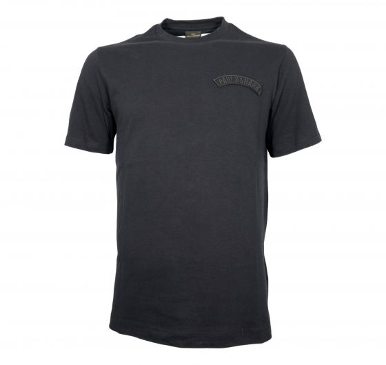 PAUL & SHARK Tshirt Uomo Logo badge e Stampa Sul Retro 25411064 Colore Nero