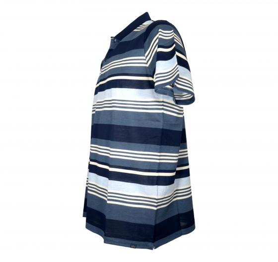 PAUL & SHARK Polo Uomo in Cotone Organico Piquet' Filo di Scozia 25411255 Colore Riga Blu