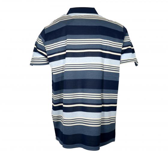 PAUL & SHARK Polo Uomo in Cotone Organico Piquet' Filo di Scozia 25411255 Colore Riga Blu