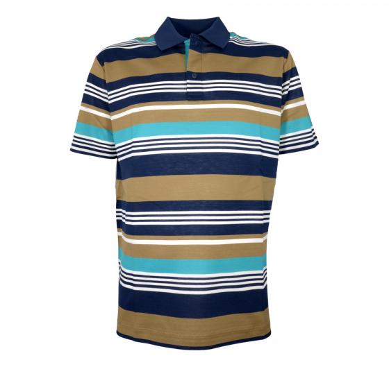 PAUL SHARK Polo Uomo in Cotone Organico Piquet' Filo di Scozia 25411255 Riga Beige