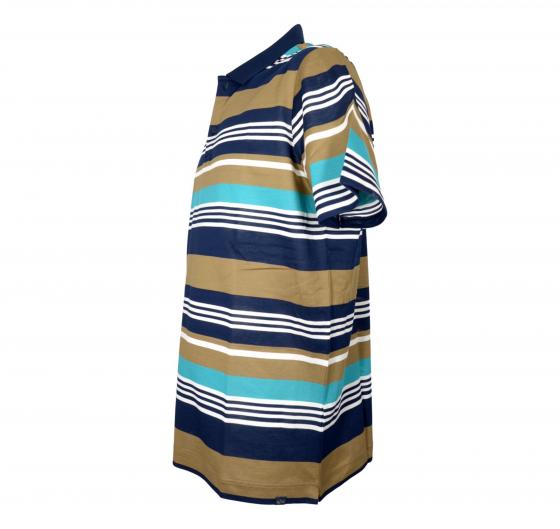 PAUL SHARK Polo Uomo in Cotone Organico Piquet' Filo di Scozia 25411255 Riga Beige