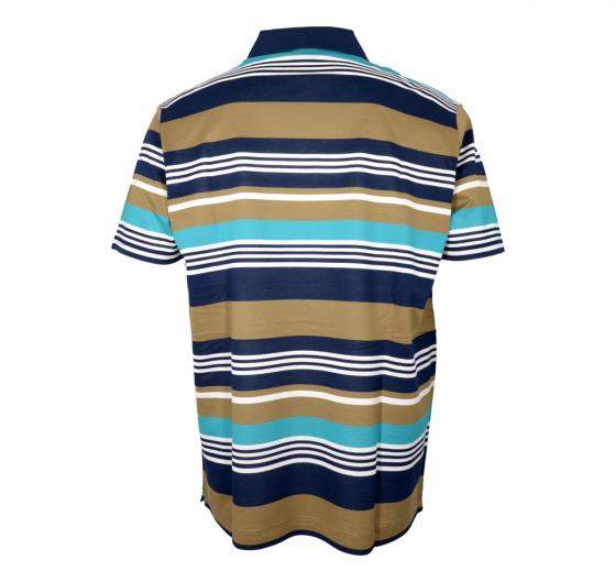PAUL SHARK Polo Uomo in Cotone Organico Piquet' Filo di Scozia 25411255 Riga Beige