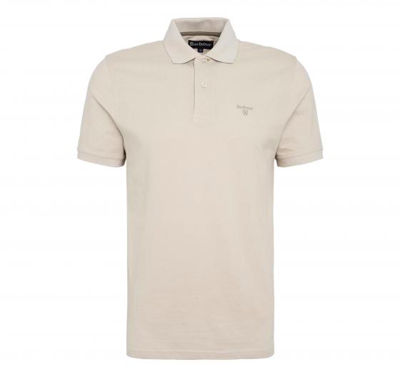 BARBOUR Polo Uomo Cotone Piqué MML1367BE12 Beige Chiaro