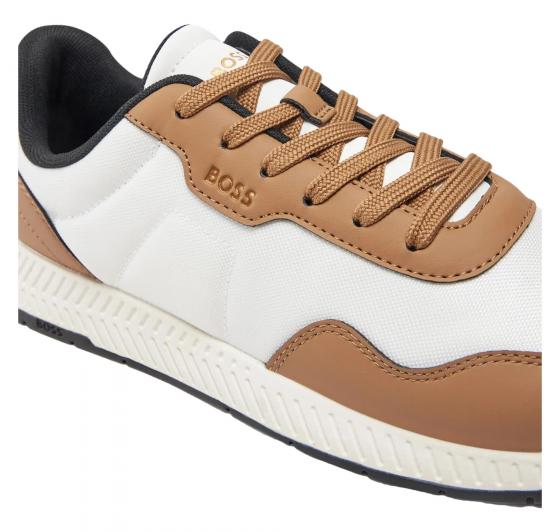 BOSS Sneakers Uomo Titanium Runn 50536481 Colore Bianco