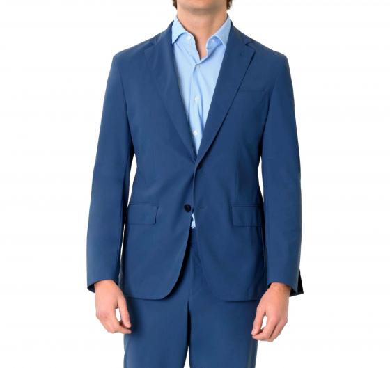 BOSS Abito Slim Fit In Tessuto Softshell Performance Elasticizzato Ideale Per Viaggiare 50534979 Colore Blu Chiaro