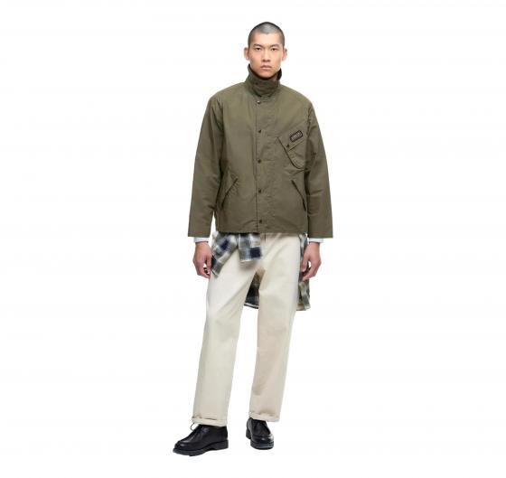 BARBOUR INTERNATIONAL A7 Pacemaster MCA1045GN31 Dusky Green Uomo